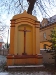 Zabytkowy krzyż przy kościele farnym w Brodnicy