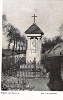 Dawne foto kapliczki, wystawionej w roku 1928 dla uczczenia 10-lecia niepodległości Polski, u wlotu na ul. Klubową w Karbowie, fot. J. Krippendorf