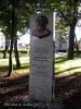 Tablica Sołżenicyna w parku im. Jana Pawła II