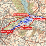 Mapa trasy wycieczki
